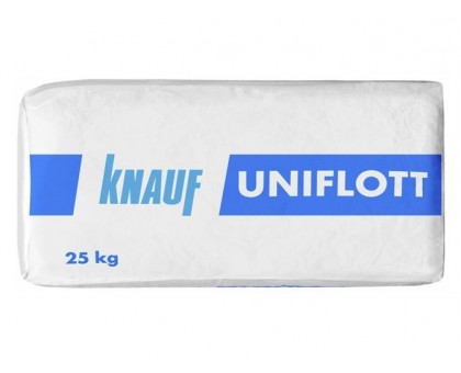 Шпатлевка гипсовая высокопрочная Кнауф Унифлот, 25 кг